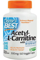 Doctor's Best - Acetyl L-Carnitine with Biosint Carnitines - Nutri.se